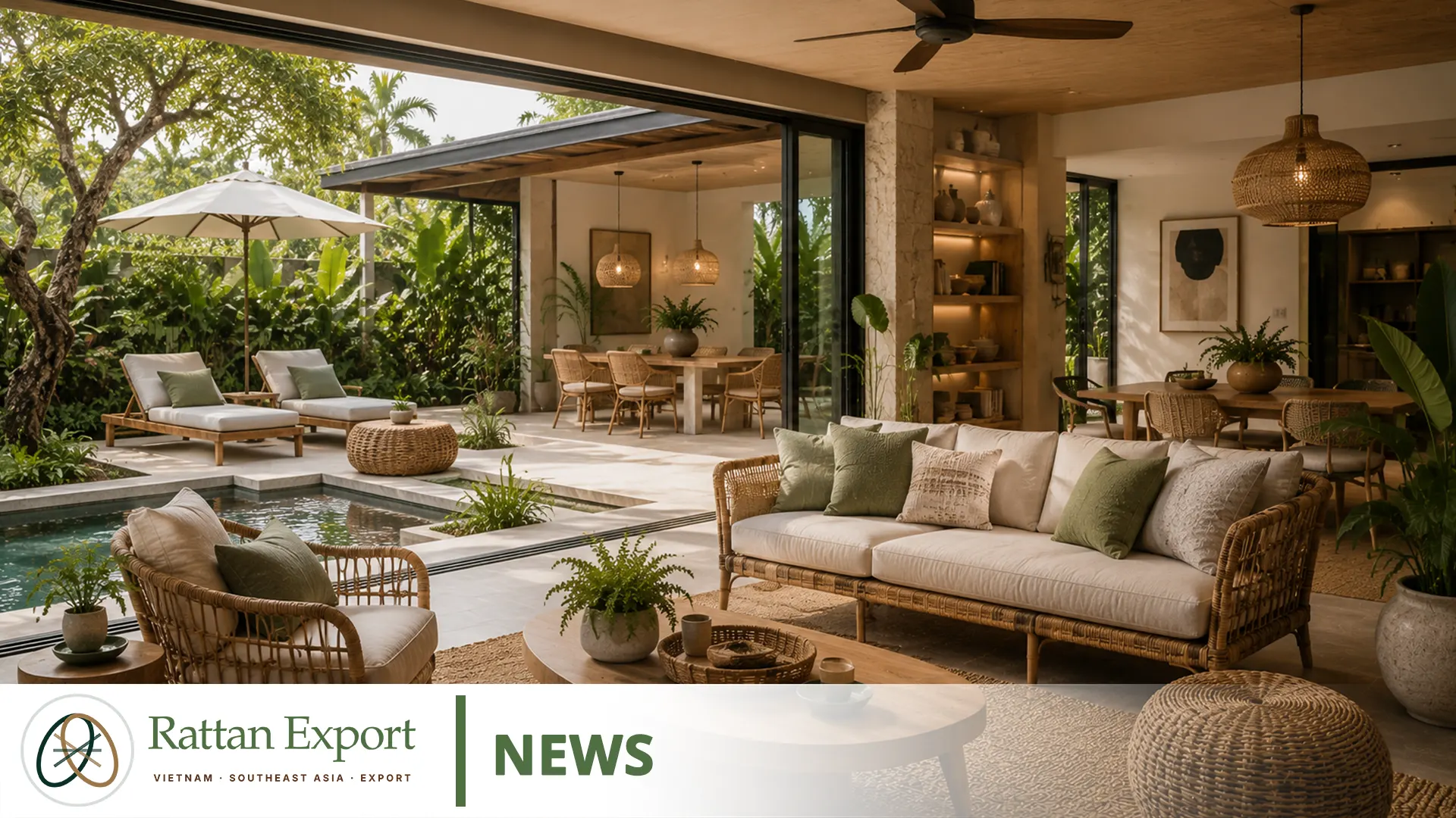 Indoor-Outdoor-Living Treibt 2026 Neue Produktkonzepte Aus Rattan Und Naturfasern Voran