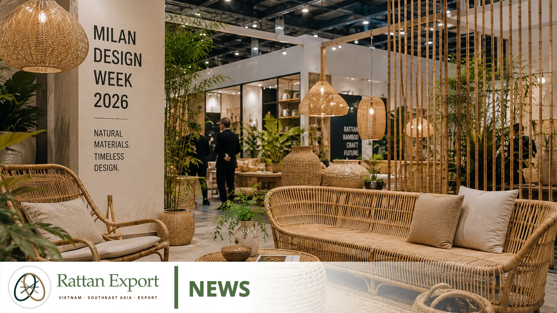 Die Milan Design Week 2026 Rückt Flechtwerk, Rattan Und Bambus Wieder Ins Design-Rampenlicht