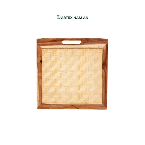 Rattan Export Wholesale Storage Basket made from Acacia Wood - REX-GBS042025-037