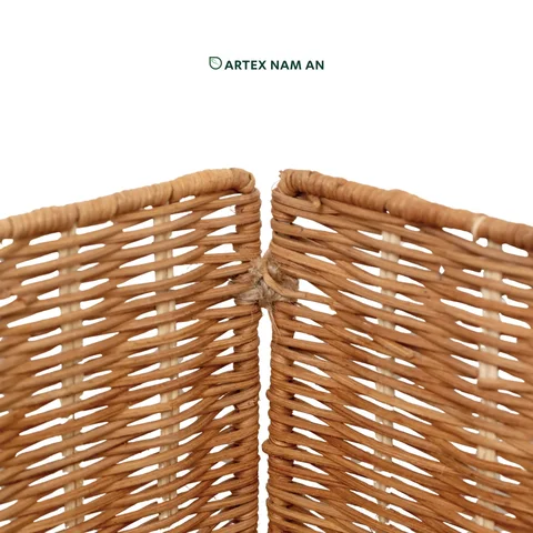 Rattan Export Wholesale Storage Basket made from Natural Rattan Peel for Ikea Kallax Shelves, Home, Office, HORECA and Retail Organization - REX-GBS042025-046