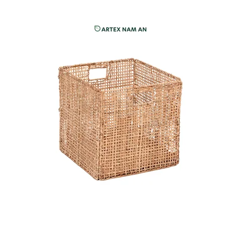 Rattan Export Wholesale Storage Basket made from Rattan in natural color for Organizing Home, Office, Kitchen and HORECA - REX-GBS042025-048