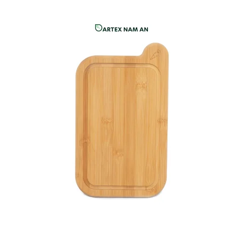Rattan Export Natural Bamboo Wholesale Cutting Board Food Prep for HORECA, Retail, and Modern Kitchens - REX-GSF-260005