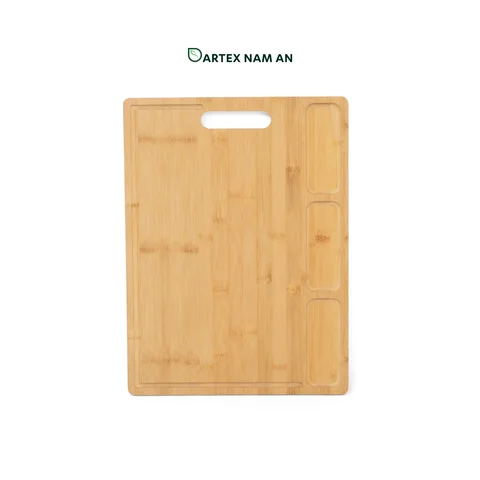 Rattan Export Natural Bamboo Wholesale Cutting Board for HORECA and Retail - REX-GSF-260020