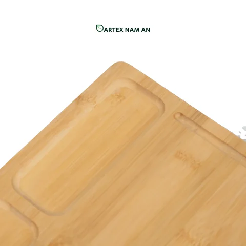 Rattan Export Natural Bamboo Wholesale Cutting Board for HORECA and Retail - REX-GSF-260020