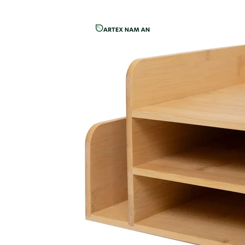 Rattan Export Wholesale Storage Container made from Natural Bamboo for Office Desk Organizing, HORECA & Retail - REX-GSF-260021