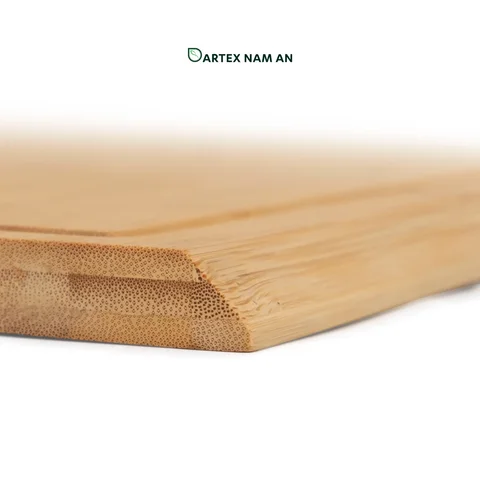 Rattan Export Natural Bamboo Wholesale Cutting Board with Juice Groove & Slanted Edge for Home, HORECA & Retail - REX-GSF-260024