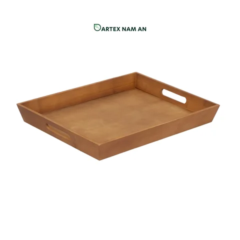 Rattan Export Wholesale Serving Tray made from Bamboo with Handles for HORECA, Corporate Office, and Retail - REX-GSF-260030