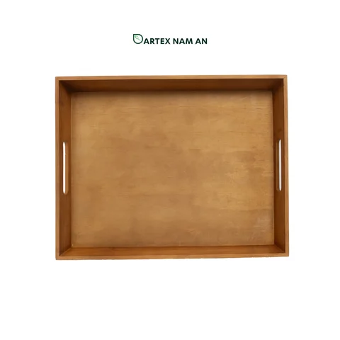 Rattan Export Wholesale Serving Tray made from Bamboo with Handles for HORECA, Corporate Office, and Retail - REX-GSF-260030