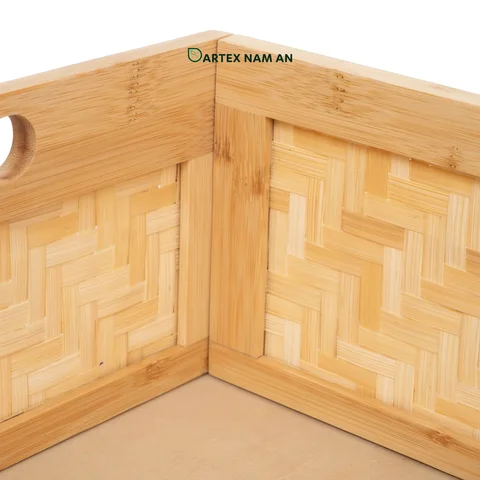 Rattan Export Wholesale Storage Basket made from Natural Bamboo for HORECA, Office, and Retail - REX-GSF-260034