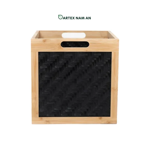 Rattan Export Collapsible Wholesale Storage Basket made from Bamboo for HORECA, Office, and Retail - REX-GSF-260038