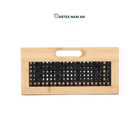 Rattan Export Collapsible Wholesale Storage Basket made from Bamboo for HORECA, Office, and Retail - REX-GSF-260039