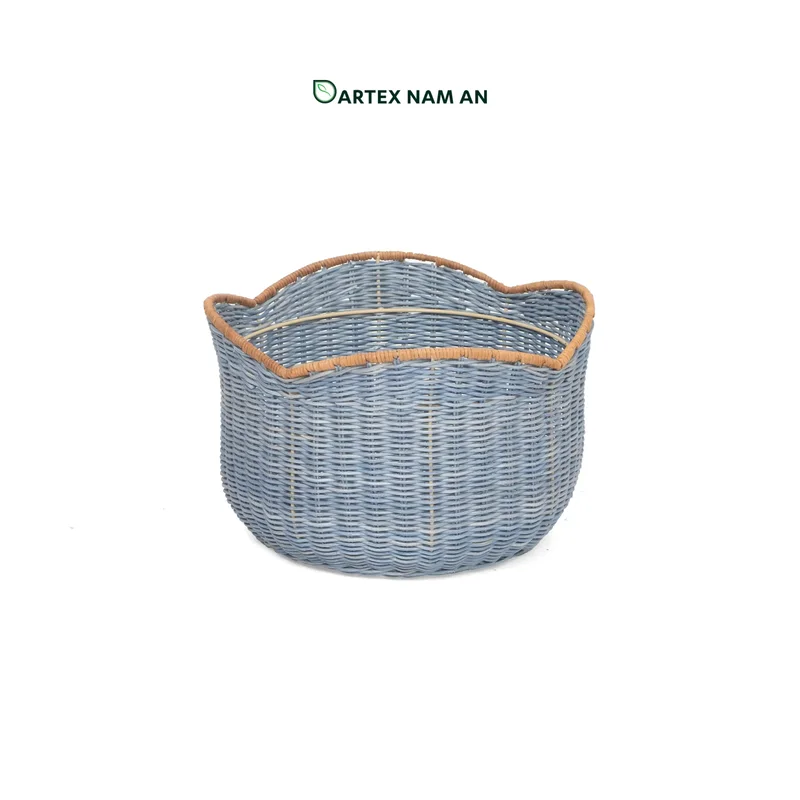 Rattan Export Wholesale Planter made from Rattan in Set of 3 for HORECA, Corporate Receptions, and Home Decor Retail - REX-GSF-260052
