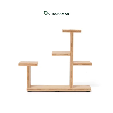 Rattan Export Wholesale Shelf Made From Bamboo for Corporate Office, Store Displays, HORECA Amenities, and Home Retail - REX-GSF-260066