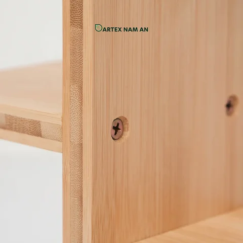 Rattan Export Wholesale Shelf Made From Bamboo for Corporate Office, Store Displays, HORECA Amenities, and Home Retail - REX-GSF-260066