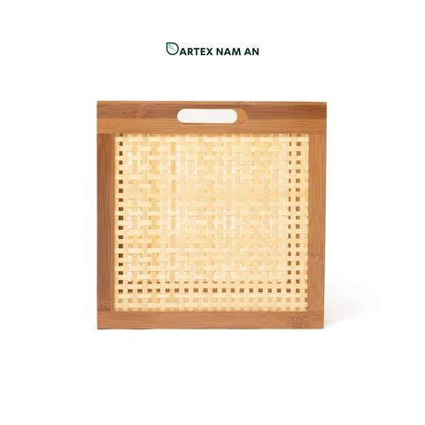Rattan Export Knock-Down Natural Bamboo Wholesale Storage Basket for HORECA, Corporate Office, and Retail Distribution - REX-GSF-260067