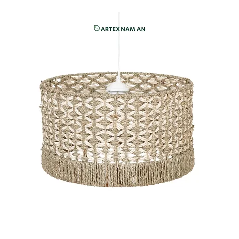 Rattan Export Seagrass Lampshade Wholesale for Home, Wedding, HORECA and Retail Store Decoration - REX-LI-241002-001-SET