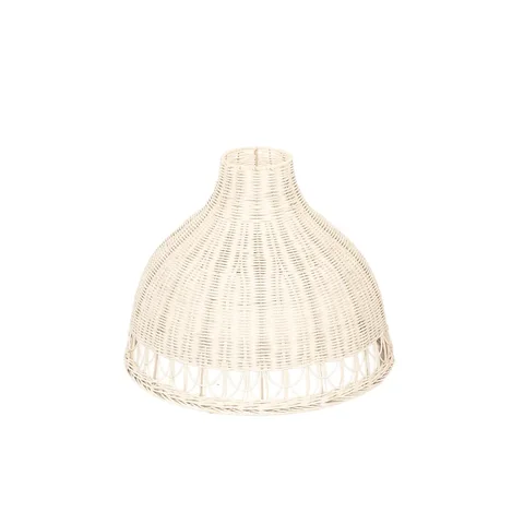 Rattan Export Rattan Pendant Lampshade Wholesale in White For Decoration - REX-LI-241002-003-RT