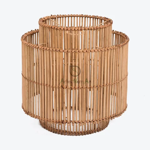 Rattan Export Newest Natural Bamboo Hanging Pendant Lampshade - REX-NB 11 21 041 01