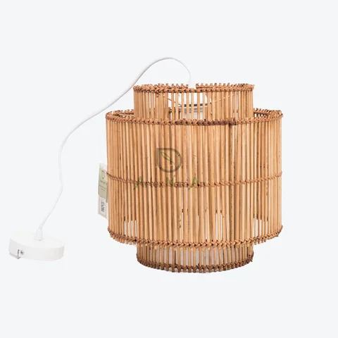 Rattan Export Newest Natural Bamboo Hanging Pendant Lampshade - REX-NB 11 21 041 01