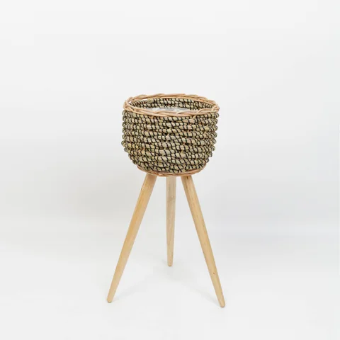 Rattan Export Seagrass Planter With Removable Stand - REX-SG0100011601