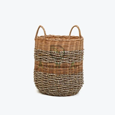 Rattan Export Banana Storage Basket With Handles - REX-SG0100022401ME