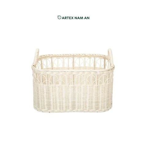 Rattan Export Natural Rattan Storage Basket Wholesale Set of 2 - REX-ST-2409-01-33-PT