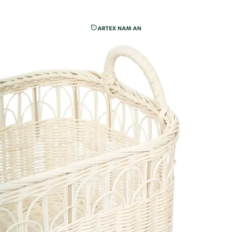 Rattan Export Natural Rattan Storage Basket Wholesale Set of 2 - REX-ST-2409-01-33-PT