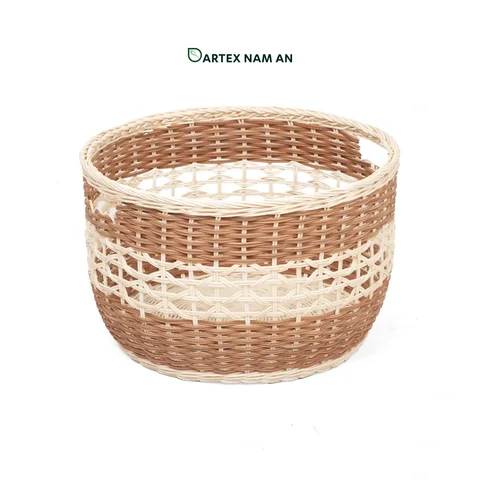 Rattan Export Wholesale Storage Basket made from Rattan for Home, Kitchen, Bathroom and HORECA Organization - REX-TF26-0011
