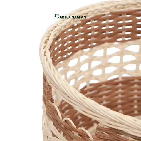 Rattan Export Wholesale Storage Basket made from Rattan for Home, Kitchen, Bathroom and HORECA Organization - REX-TF26-0011