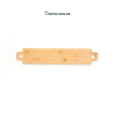 Rattan Export Wholesale Bamboo Serving Tray for Charcuterie with handles, Lunch and Dinner Service in Home and HORECA - REX-TF26-00217