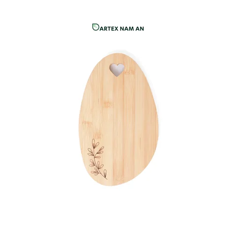 Rattan Export Wholesale Bamboo Serving Tray with Decorative Laser Engraving for Modern Home, Kitchen and HORECA Dining - REX-TF26-00223