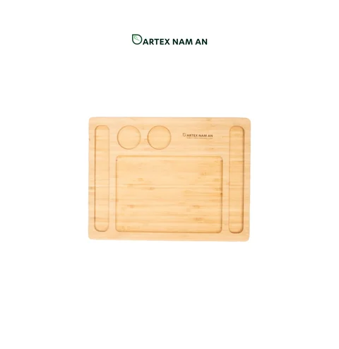 Rattan Export Wholesale Bamboo Serving Tray Steak Serving for Home, Kitchen, Dining and HORECA - REX-TF26-00224