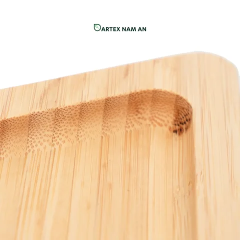 Rattan Export Wholesale Bamboo Serving Tray, Cat Shaped for Charcuterie, Snacks and Hospitality Dining - REX-TF26-00236