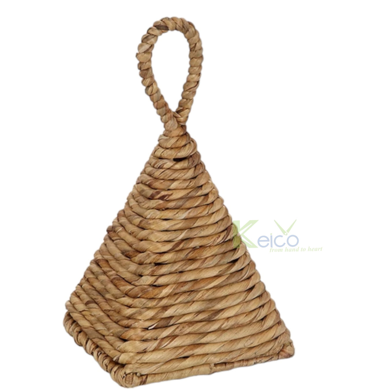 Rattan Export Tope de puerta piramidal de hierba marina o sujetalibros KC23120501 - REX-8423091415-1-1