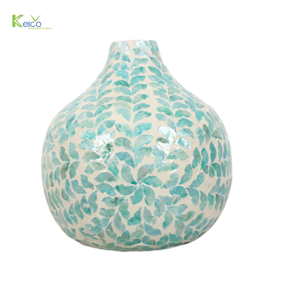 Rattan Export Decorative bamboo Mosaic Flower Vase - REX-8423140834