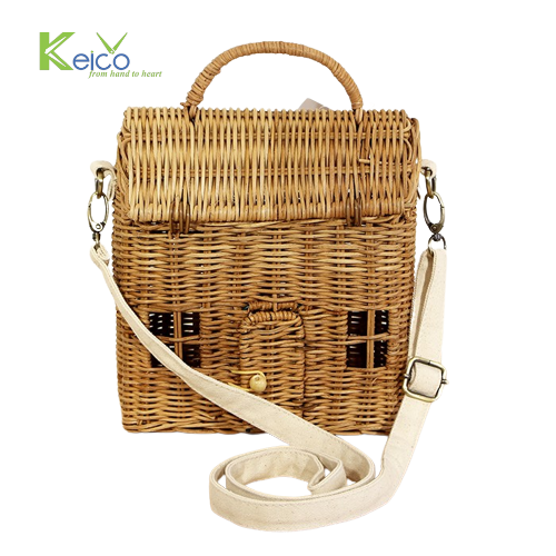 Rattan Export Rattan decorative basket and bag for baby 25x20x10cm made in Vietnam - REX-8423071748