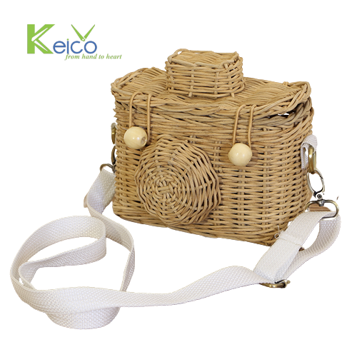 Rattan Export Wholesale rattan decorative bag and basket for baby 17x15x12cm made in Vietnam - REX-8423071447