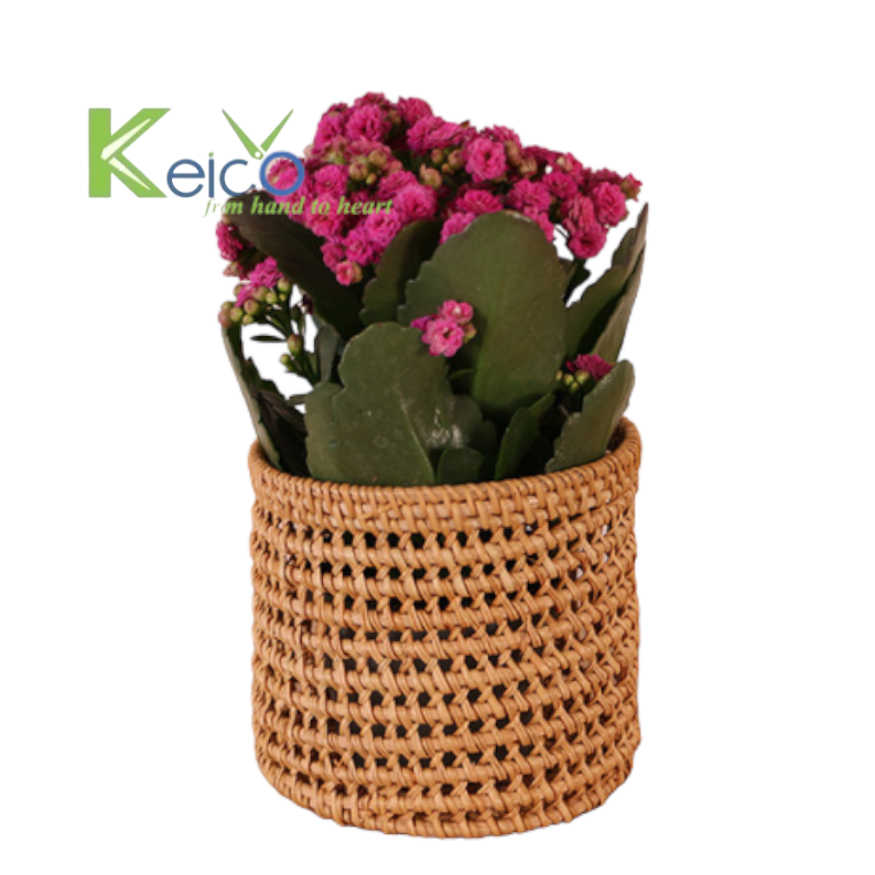 Rattan Export Best seller rattan plant stand wholesale 15×13 cm made in Vietnam - REX-8423060929