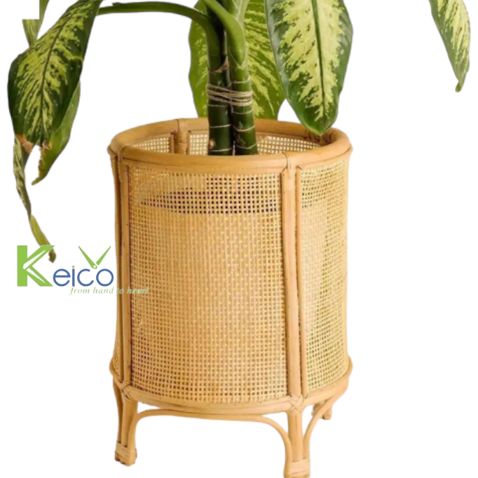Rattan Export Wholesalers plant potholder made in Vietnam - REX-8423071103