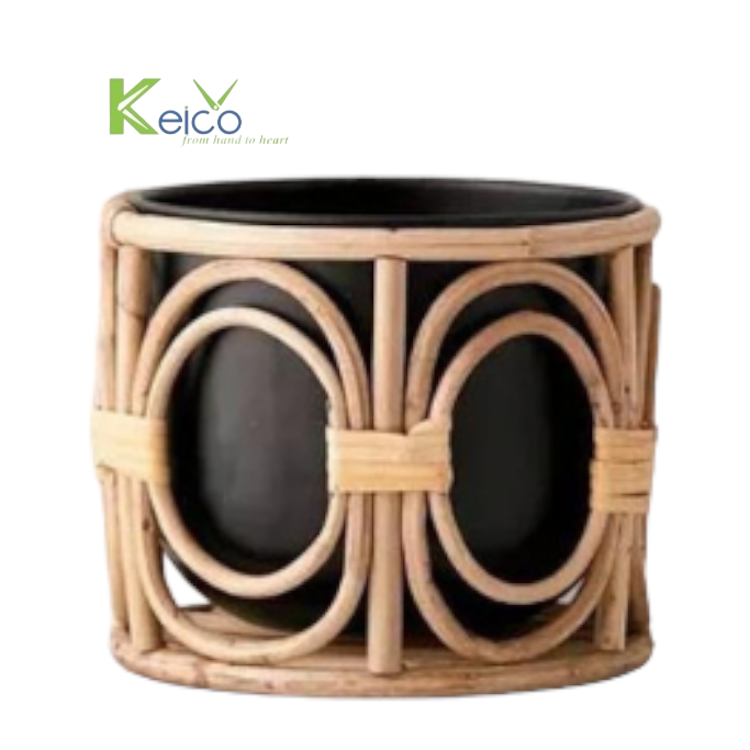 Rattan Export Wholesalers plant potholder made in Vietnam - REX-8423071101