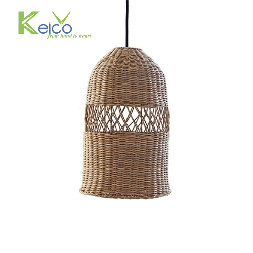 Rattan Export Lampada a sospensione boho 25×40 cm, prodotta in Vietnam - REX-8423061409