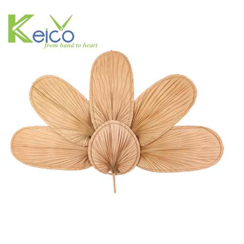 Rattan Export Decorative palm leaves wholesale 125×85 cm made in Vietnam - REX-8423060623