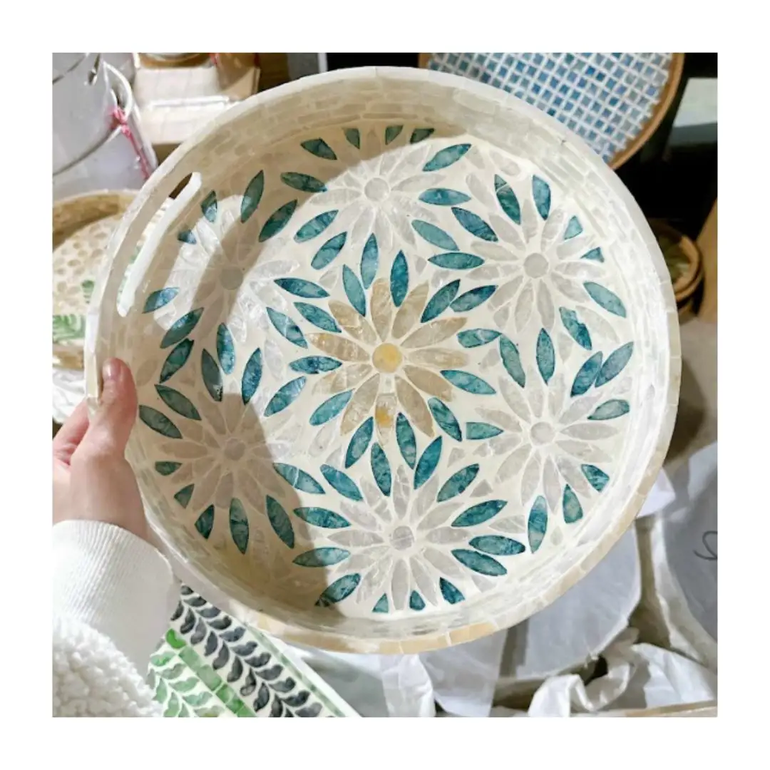 Rattan Export Rattan Tray Design 04