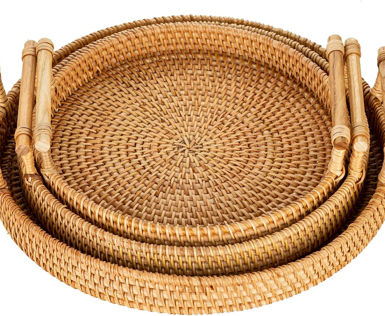 Rattan Export Rattan Tray Design 06