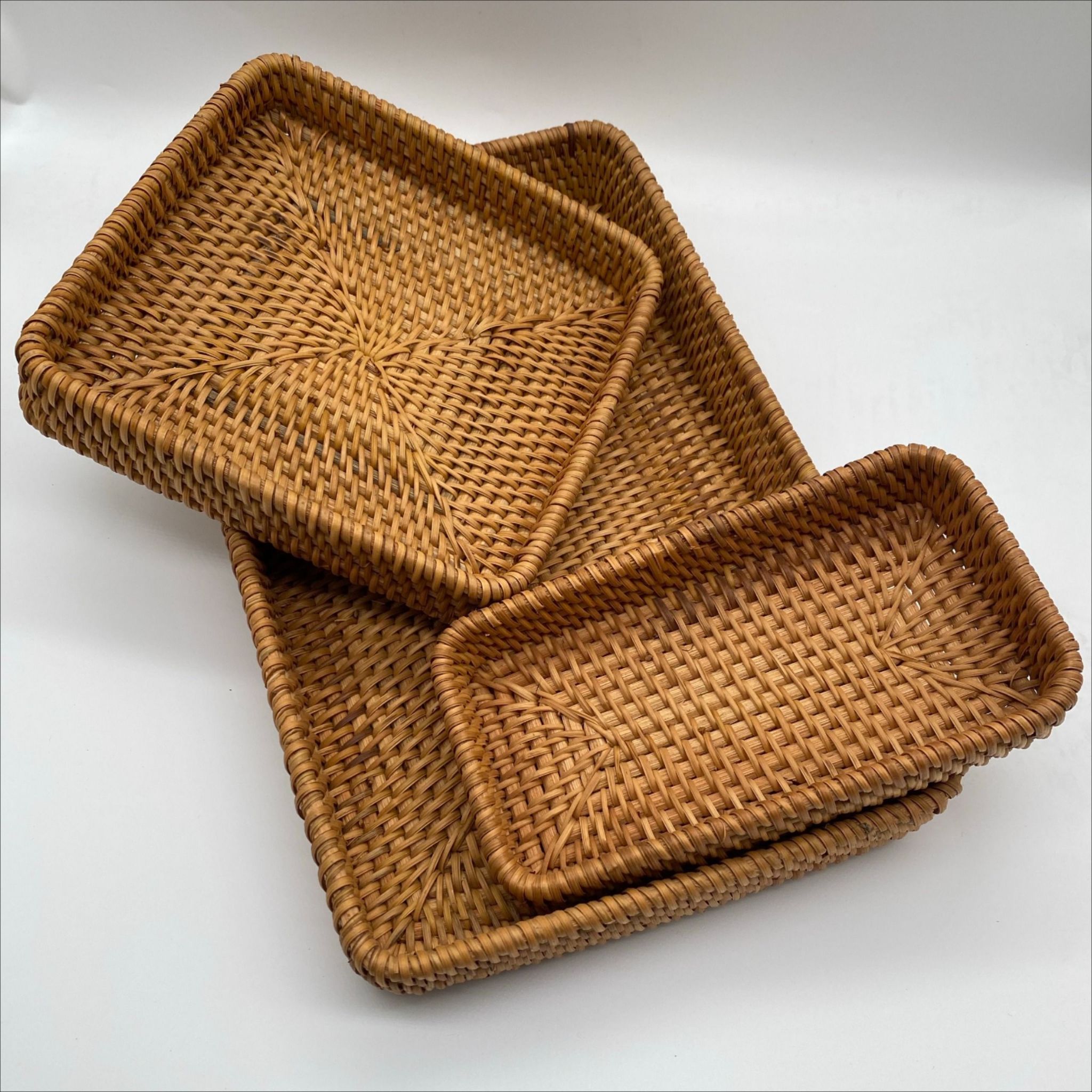 Rattan Export Rattan Tray Design 12