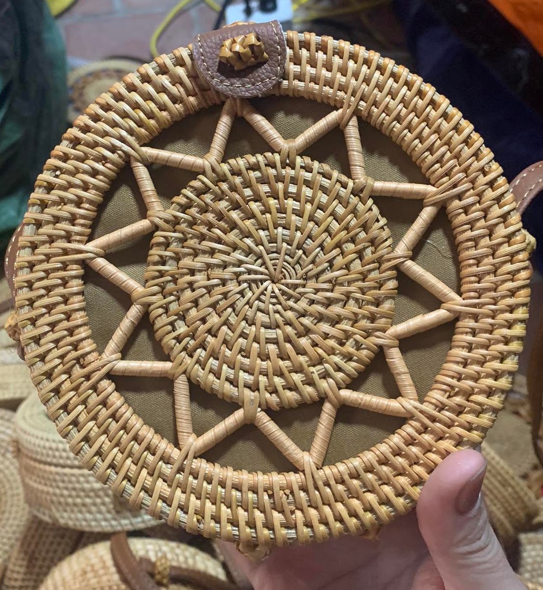 Rattan Export Bolso de ratán Diseño 02