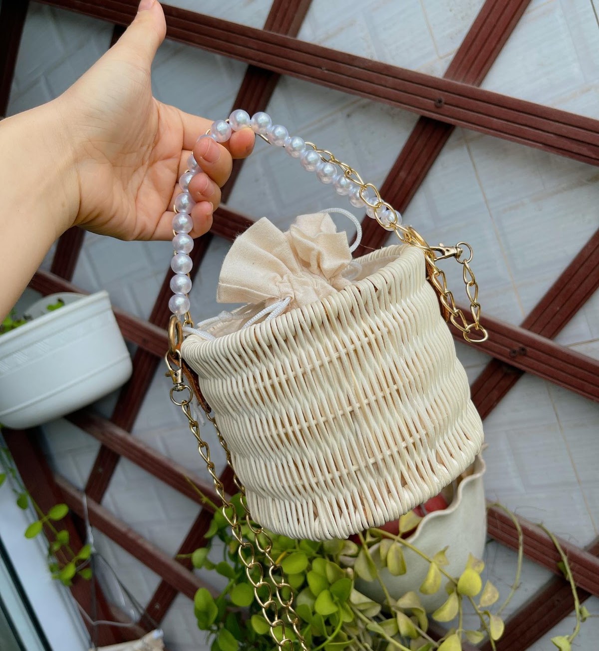 Rattan Export Bolso de ratán Diseño 18
