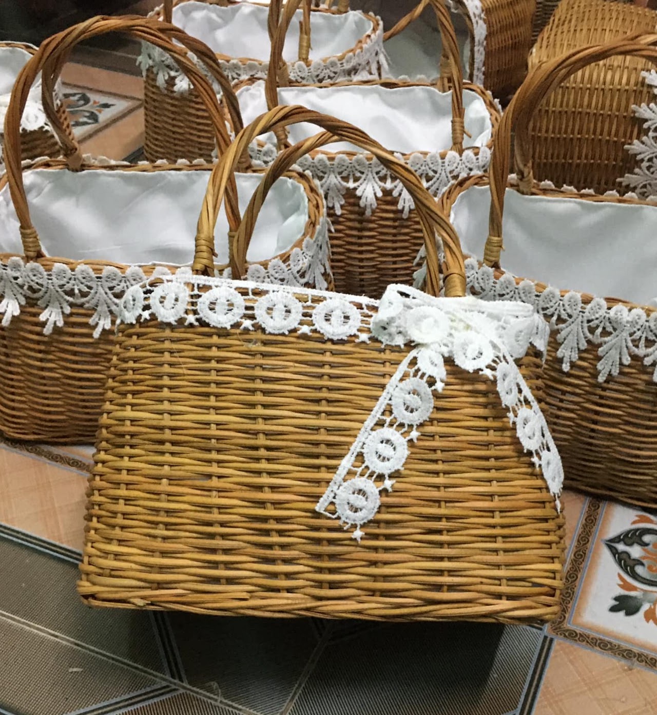 Rattan Export Túi mây Mẫu 19