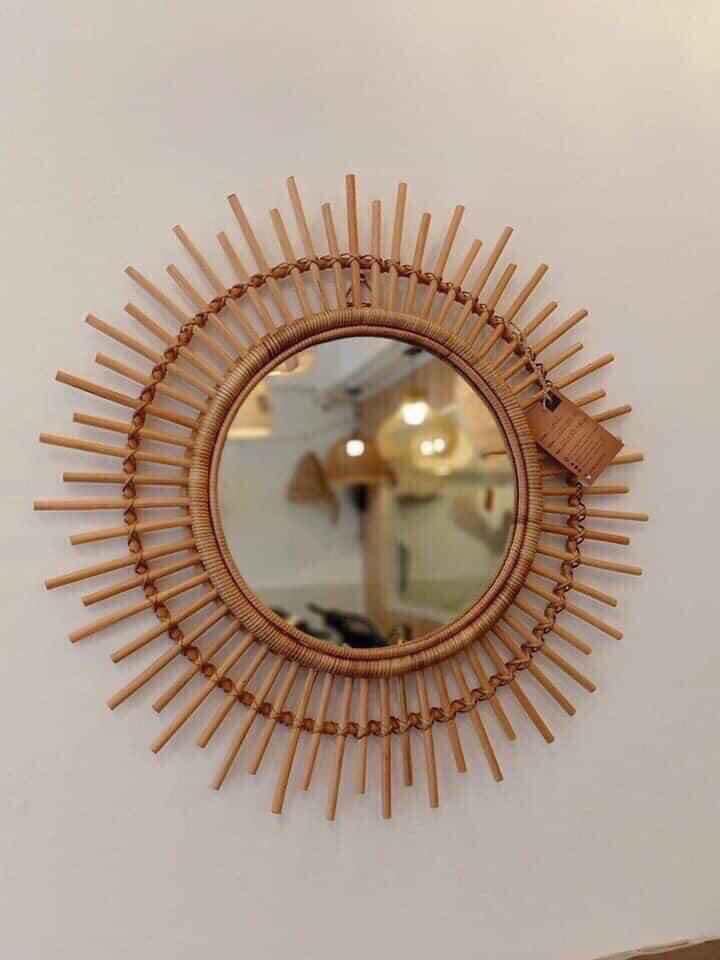 Rattan Export Rattan Mirror Design 09