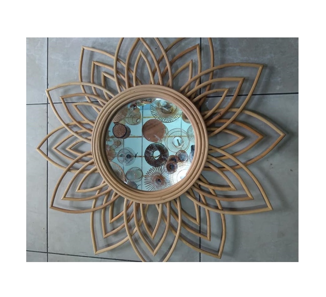 Rattan Export Specchio in rattan Design 16